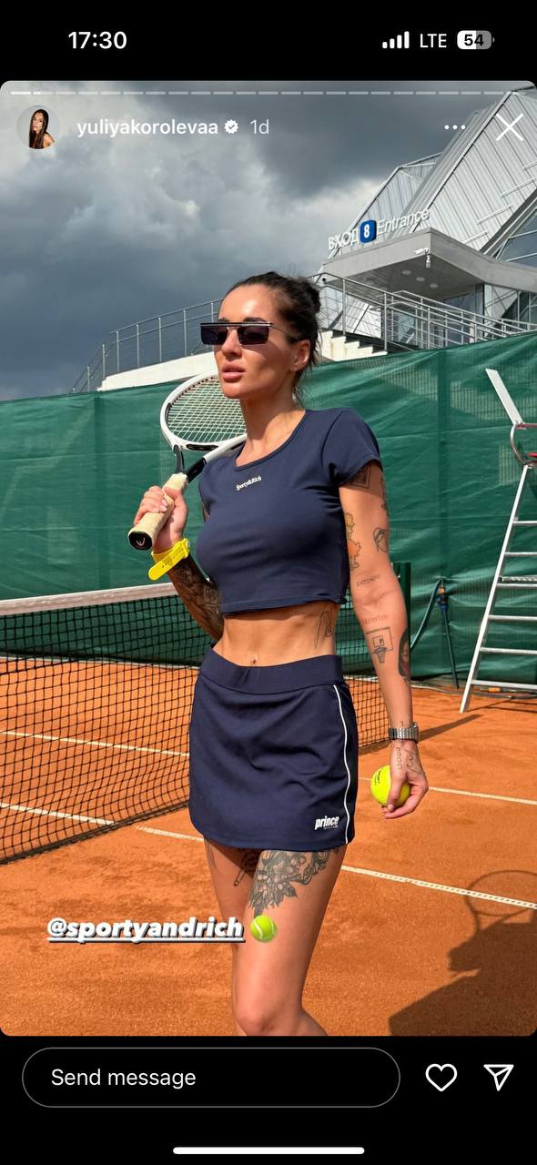 @yuliyakorolevaa — Clay court story